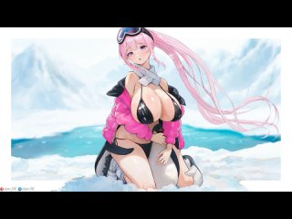 eimi - gif; animation; 3d sex porno hentai; (by @dan-98) [blue archive]