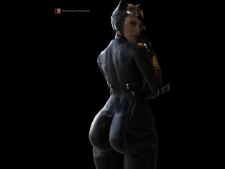 catwoman (selina kyle) - thicc; big ass; big butt; 3d sex porno hentai; (by @aeondud) [dc comics | batman]